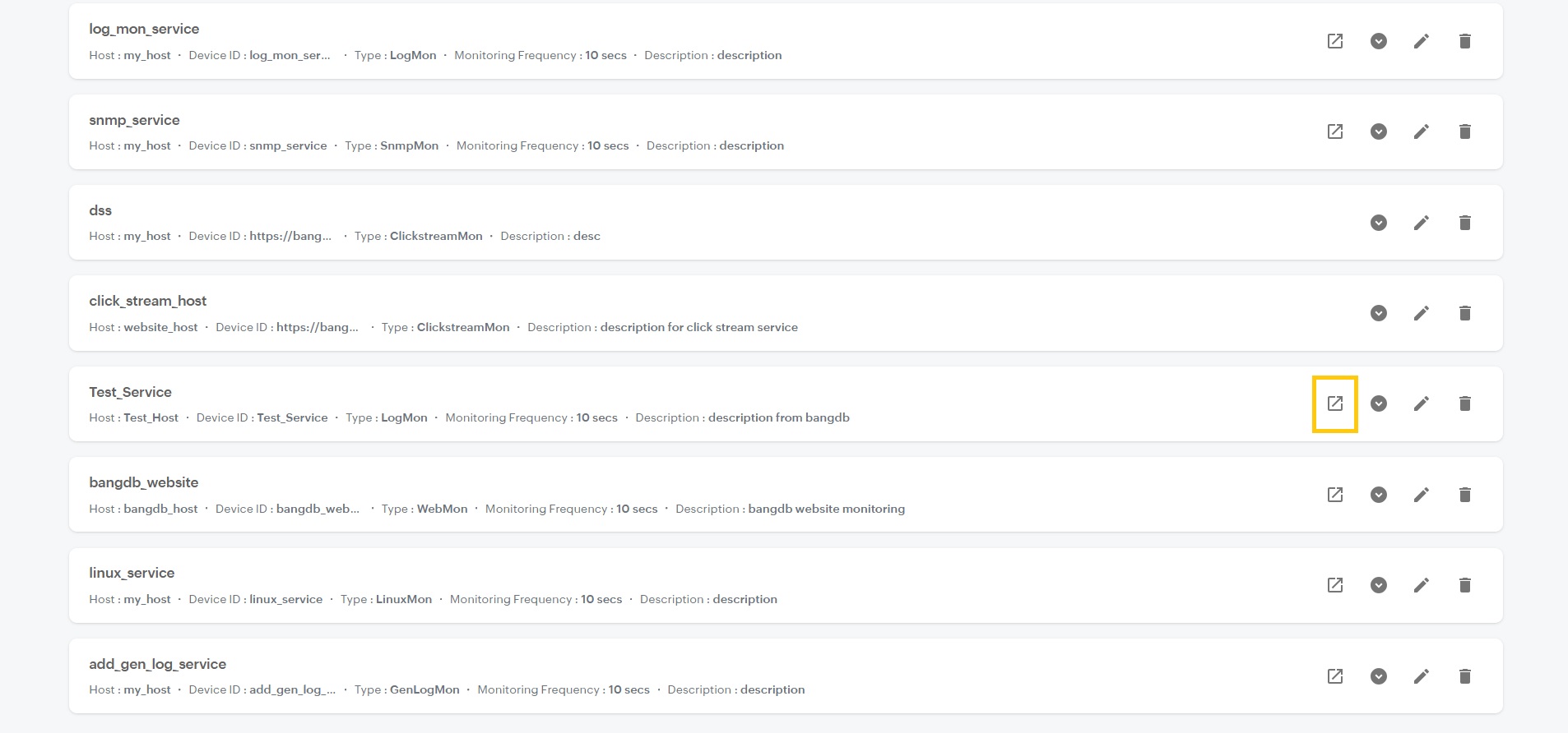 Click on manage company - BangDB